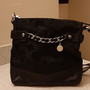 Coach Sateen crossbody